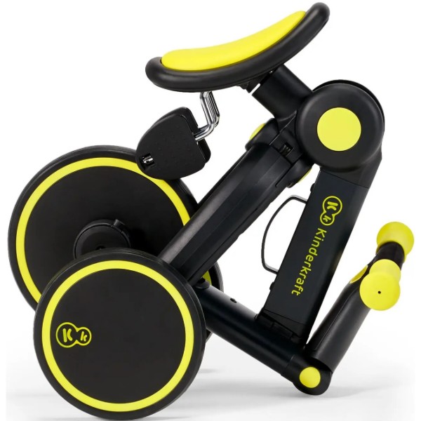 Фото - Триколісний велосипед Kinderkraft 4TRIKE Black Volt (KR4TRI00BLK0000)