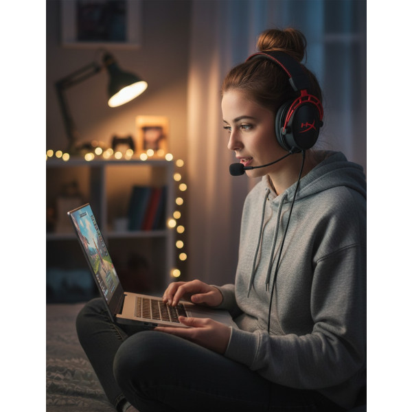 Фото - Гарнитура проводная игровая HyperX Cloud Alpha (4P5L1AM)