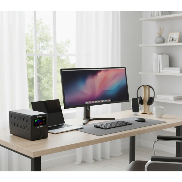 Фото - Джерело безперебійного живлення Gemix PSN-1000U Schuko
