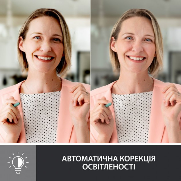 Фото - Веб-камера для комп'ютера Logitech Brio 500 Rose (960-001421)