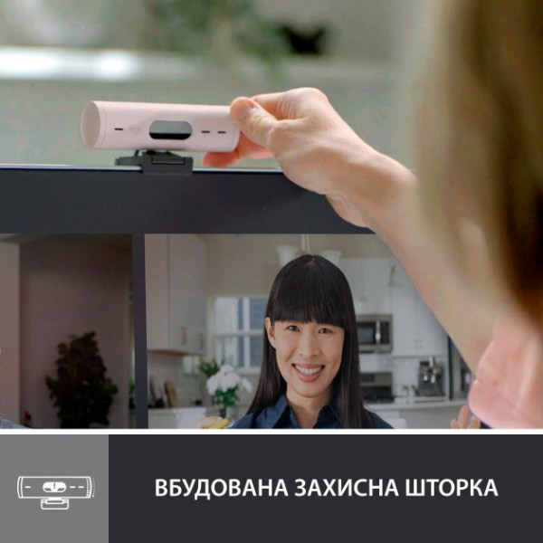 Фото - Веб-камера для комп'ютера Logitech Brio 500 Rose (960-001421)