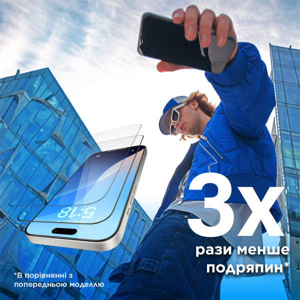 Фото - Захисне скло для смартфону PanzerGlass Screen Protector iPhone 16 Pro Max Ultra-Wide Fit (PG_2864)