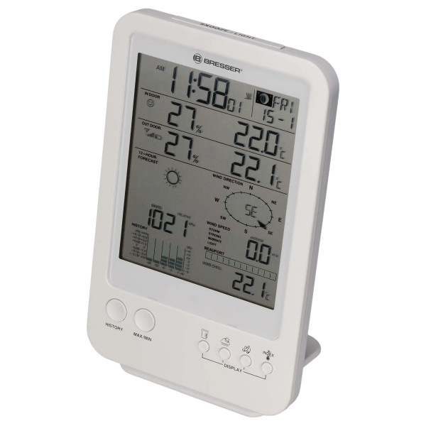 Фото - Метеостанція Bresser Weather Center 5-in-1 White (7002511)