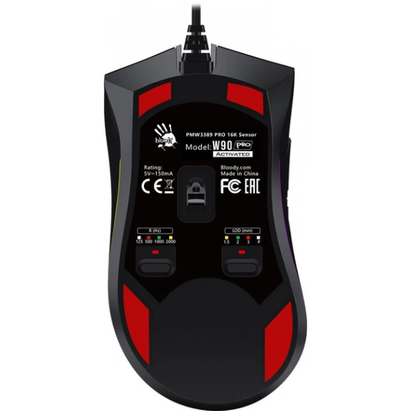 Фото - Мышь проводная игровая Bloody W90 Pro Stone Black