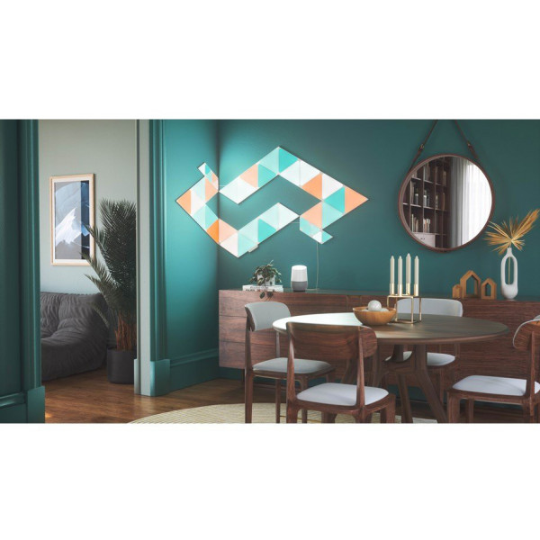 Фото - Светодиодный светильник Nanoleaf Shapes Triangles Starter Kit 4 шт. (NL47-2002TW-4PK)