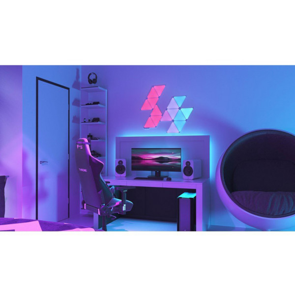 Фото - Светодиодный светильник Nanoleaf Shapes Triangles Starter Kit 4 шт. (NL47-2002TW-4PK)