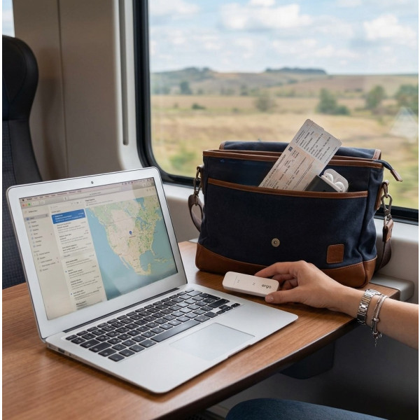 Фото - Модем 4G Ergo W023-CRC9 White