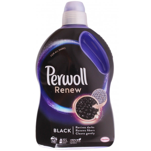 Фото - Средство для деликатной стирки Perwoll д/темных и черных вещей 2880мл