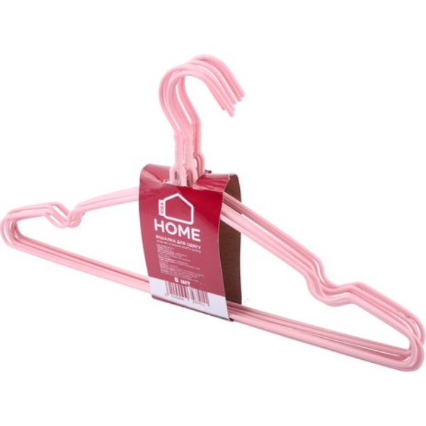 Фото - Вішалка Idea Home 39.4х21 см 8 шт. Pink (6707233)