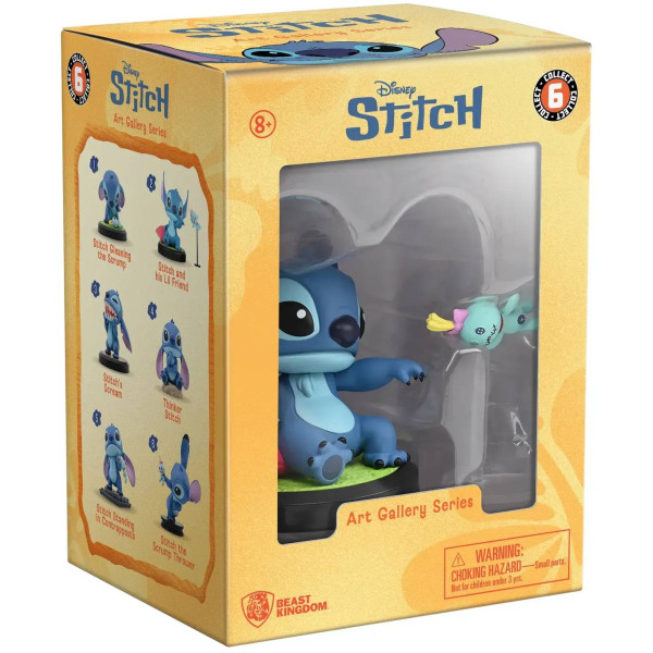 Фото - Колекційна фігурка YUME Hero Box Stitch Стіч та його іграшка (15842)