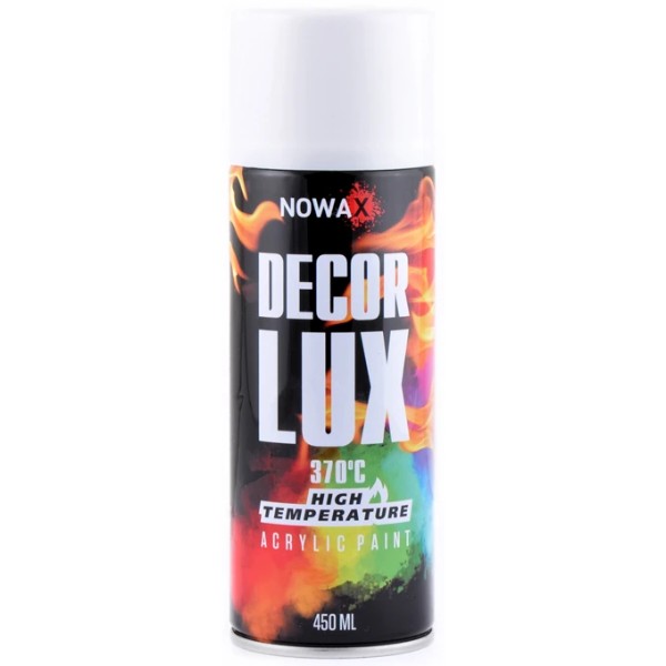 Фото - Краска для авто NOWAX высокотемпературная 370° Spray 450ml белый (NX48039/NX65039)