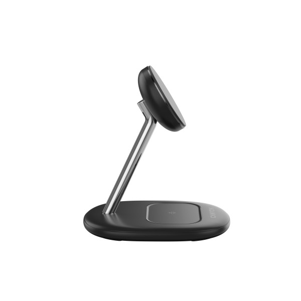 Фото - Бездротовий зарядний пристрій Canyon WCS-205 15W Qi2 2in1 Black (CNS-WCS205B)