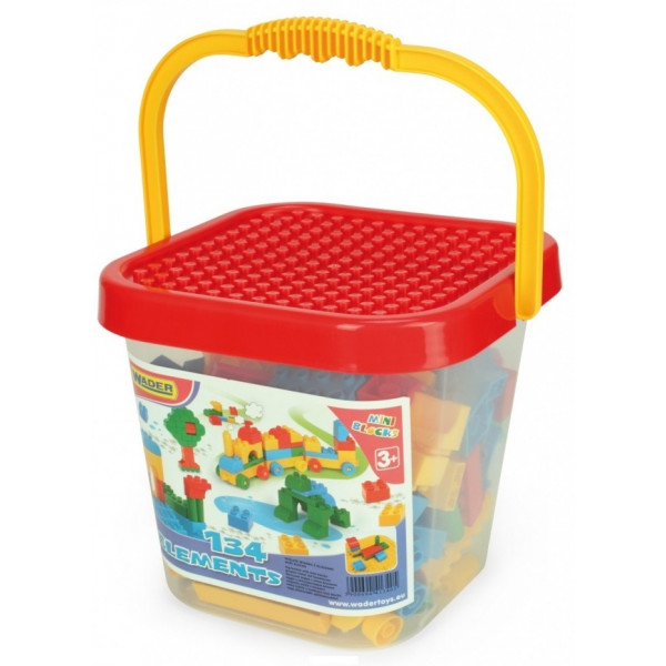 Фото - Пластиковий конструктор для малюків Wader Відро велике (41340)