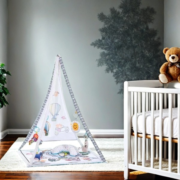 Фото - Розвиваючий килимок HAUCK 1st Tent White