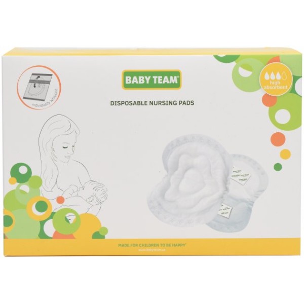 Фото - Прокладки для груди Baby Team "Basic", 60 шт, (0025)