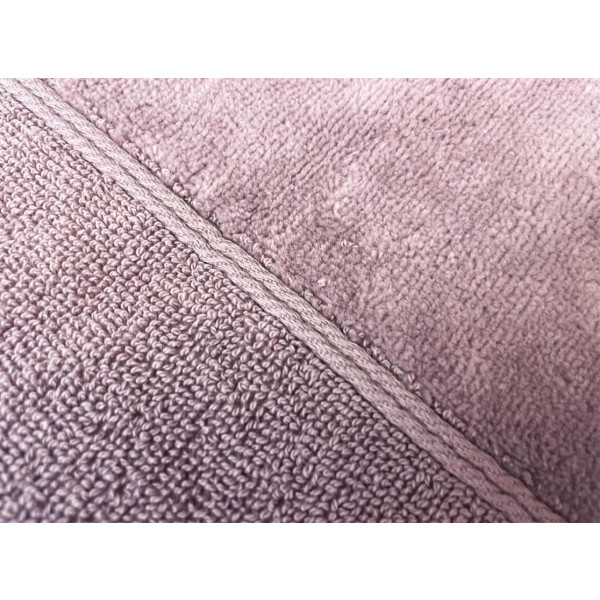 Фото - Рушник банний GM Textile Міладо кавовий махровий велюр 100х150
