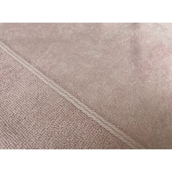 Фото - Рушник для обличчя GM Textile Міладо капучино махровий велюр 50х90