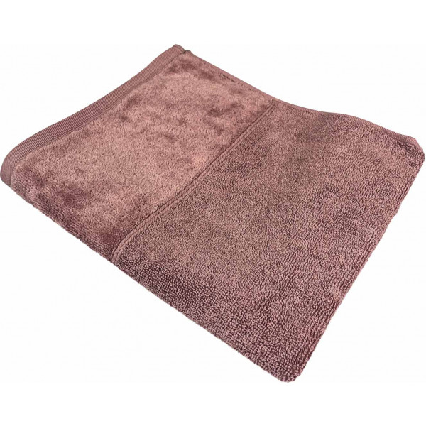 Фото - Рушник банний GM Textile Міладо шоколадний махровий велюр 100х150 Фото - Рушник банний GM Textile Міладо шоколадний махровий велюр 100х150