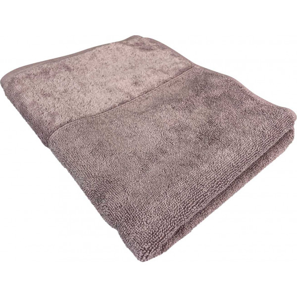 Фото - Рушник банний GM Textile Міладо кавовий махровий велюр 100х150 Фото - Рушник банний GM Textile Міладо кавовий махровий велюр 100х150