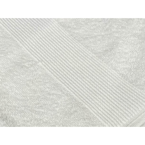 Фото - Рушник для рук GM Textile білий махровий з бордюром 40х70