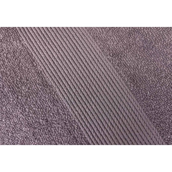 Фото - Рушник для рук GM Textile кавовий махровий з бордюром 40х70