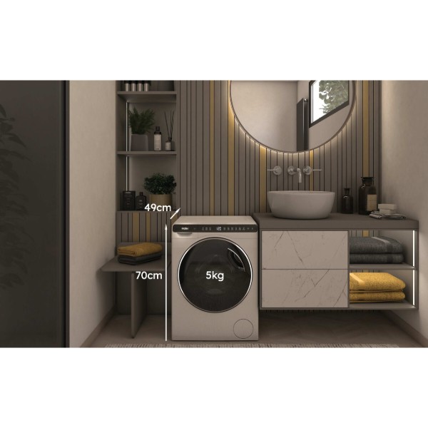 Фото - Пральна машина Haier HW50-BP12307U1-S