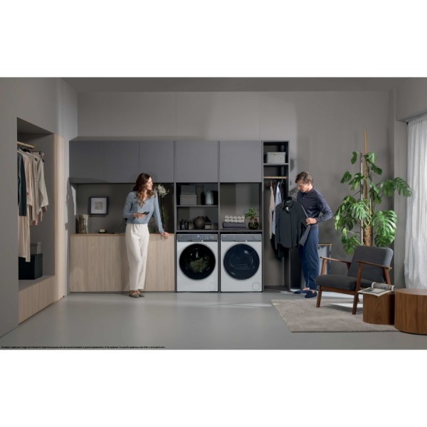 Фото - Стиральная машина Haier HW90-B14387TU1-S