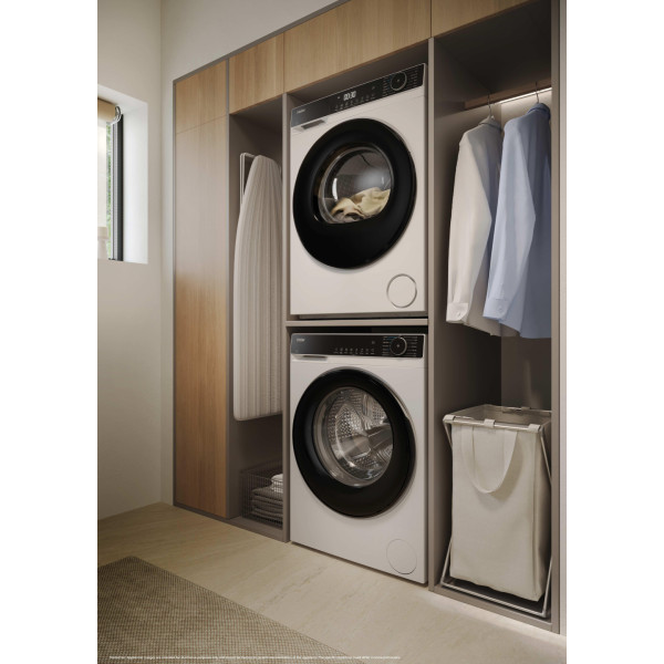 Фото - Комплект техники Haier Стиральная машина с фронтальной загрузкой + Сушильная машина Haier HW80-BP14357TU-S + HD80-D357TU1-S