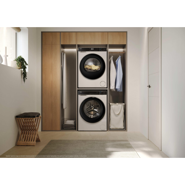 Фото - Комплект техники Haier Стиральная машина с фронтальной загрузкой + Сушильная машина Haier HW80-BP14357TU-S + HD80-D357TU1-S