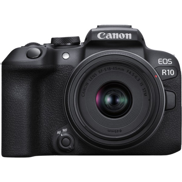 Фото - Фотокамера бездзеркальна Canon EOS R10+RF-S 18-45 IS STM (5331C047)