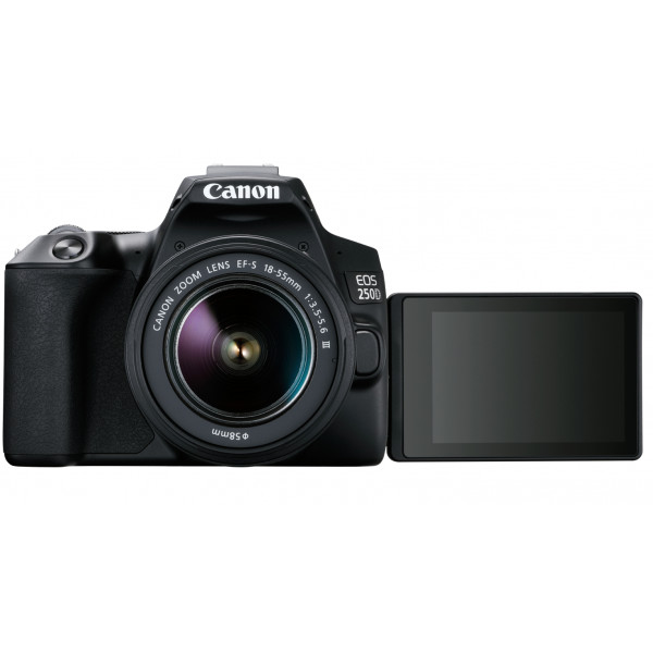 Фото - Фотокамера дзеркальна Canon EOS 250D kit 18-55 DC III Black (3454C009)