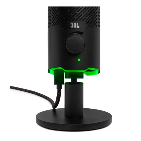 Фото - Мікрофон до комп'ютера JBL Quantu Stream Black (JBLQSTREAMBLK)