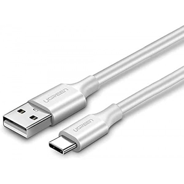 Фото - Кабель синхронизации данных UGREEN US287 USB - Type-C Cable 2 м White (60123)