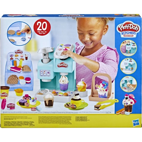 Фото - Набори для ліплення Play Doh Hasbro "Різнокольорове кафе" (F5836)