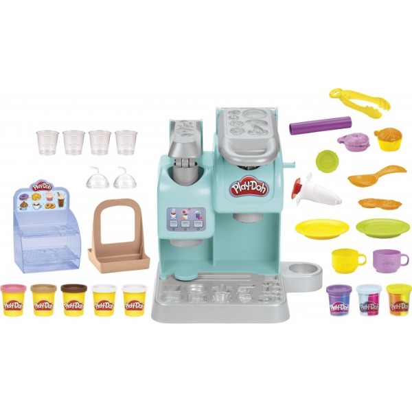Фото - Набори для ліплення Play Doh Hasbro "Різнокольорове кафе" (F5836)