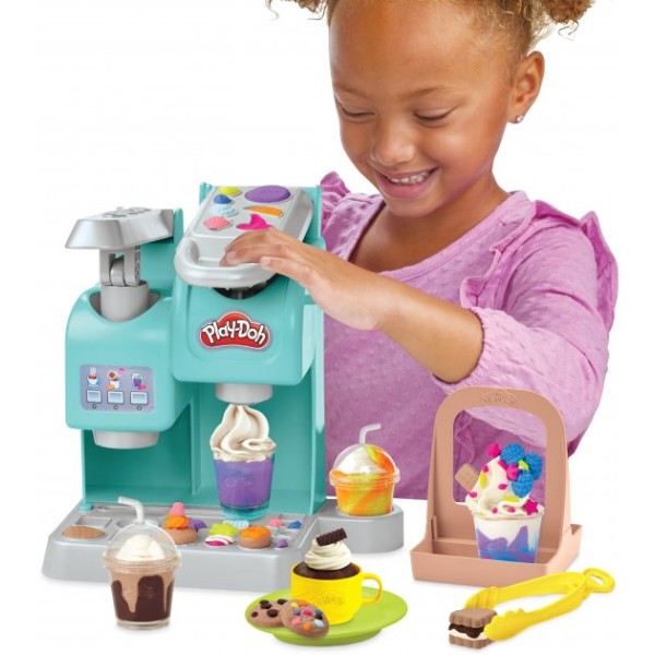 Фото - Набори для ліплення Play Doh Hasbro "Різнокольорове кафе" (F5836)