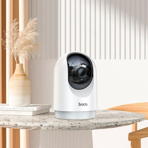Фото - IP-камера HOCO D1 Indoor PTZ HD Camera White (6942007611657)