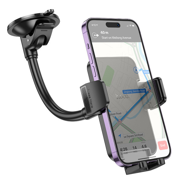 Фото - Автодержатель HOCO H38 Black (6942007617208)