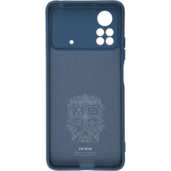 Фото - Чохол для смартфону Armorstandart ICON Case for Xiaomi Poco X4 Pro 5G Camera cover Blue (ARM61584)