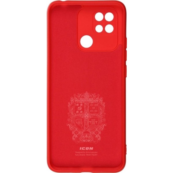 Фото - Чохол для смартфону Armorstandart Icon Case for Xiaomi Redmi 10C Camera cover Red (ARM61312)