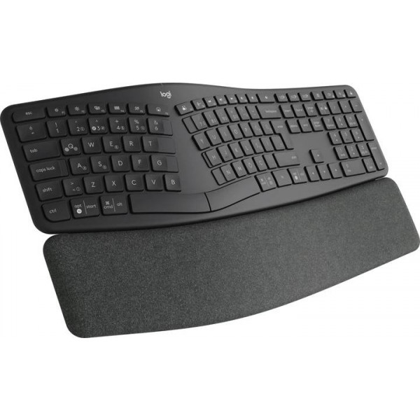 Фото - Клавіатура бездротова Logitech K860 Ergo BT Graphite UA (920-010108)