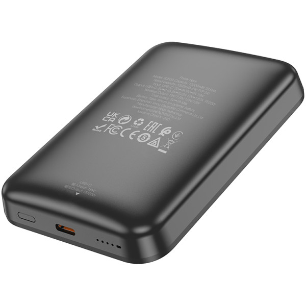 Фото - Батарея мобільна BOROFONE BJ63A Nimble PD20W 10000mAh Black (6941991113949)