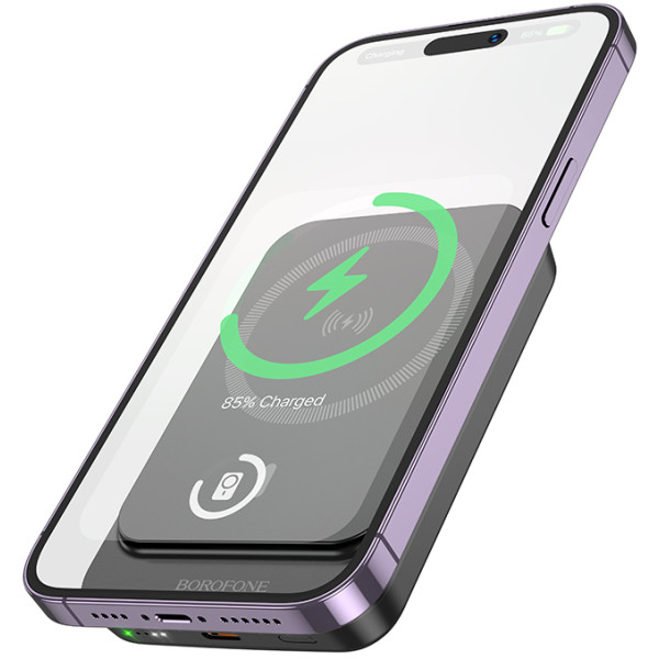 Фото - Батарея мобільна BOROFONE BJ63A Nimble PD20W 10000mAh Black (6941991113949)