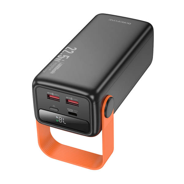 Фото - Батарея мобільна BOROFONE BJ66 Magnifico 22.5W+PD20W fully compatible power bank 40000mAh Black (6941991115141)