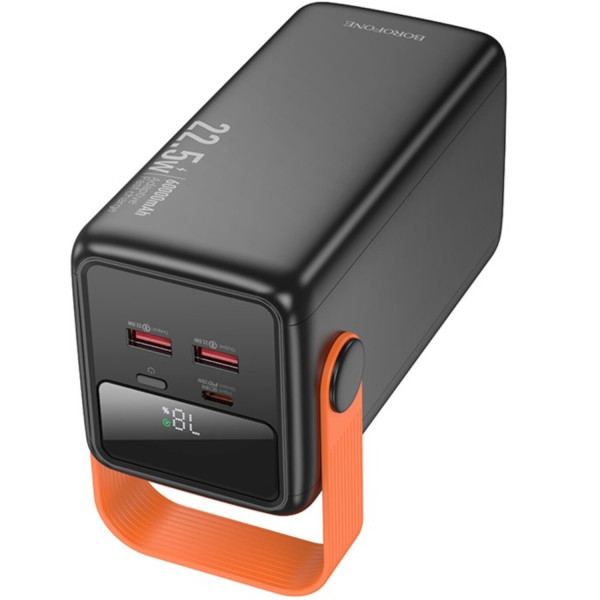 Фото - Батарея мобільна BOROFONE BJ66B Magnifico 22.5W+PD20W 60000mAh Black (6941991115165)