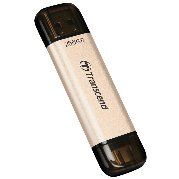 Фото - Флеш USB Transcend JetFlash 930 256GB USB 3.2/Type-C (TS256GJF930C) Gold-Black
