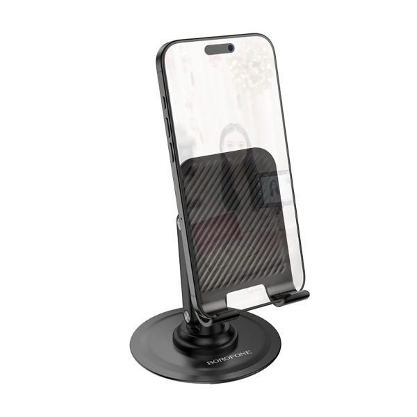Фото - Підставка для мобільного пристрою BOROFONE BH128 Black (6941991120589)