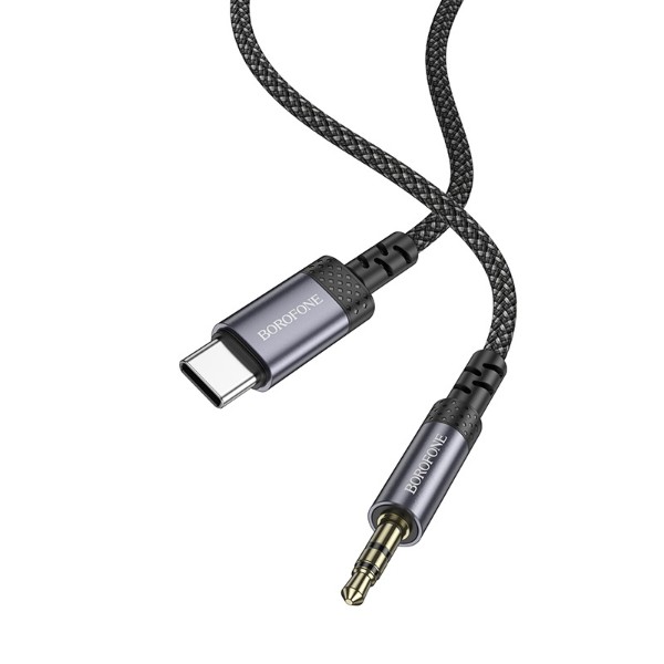 Фото - Адаптер BOROFONE BL24 Type-C Metal Grey (6941991118982)