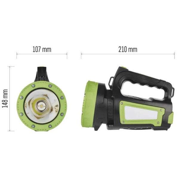 Фото - Фонарь аккумуляторный EMOS P2316 850 Lm, 8000 mAh, ручн.пластик.