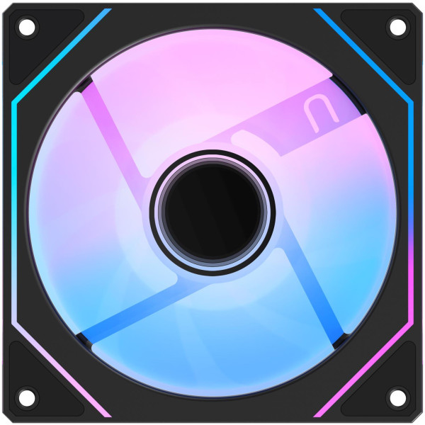 Фото - Корпусний вентилятор OCYPUS 120MM GAMMA F12 BK ARGB REVERSE BLADE (GAMMA-F12-BK1AM01X-GL)